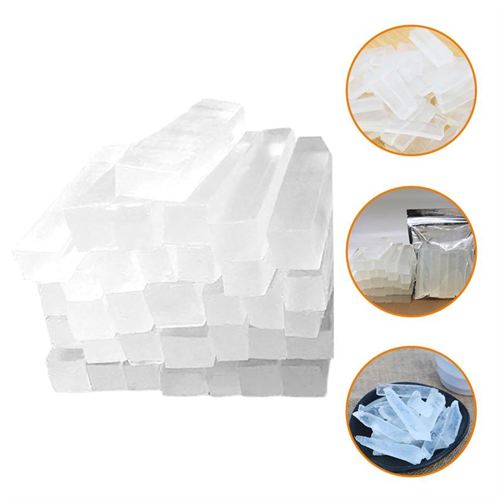 Soap Making Glycerin Base - Bolsa de 250 g de base