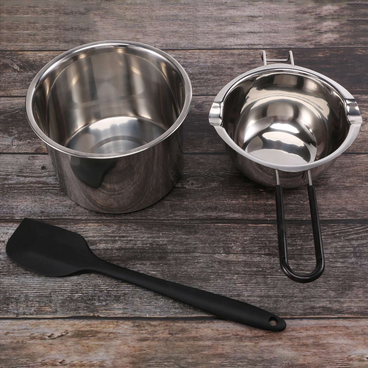 Soap Making Double Boiler - Juego de Ollas de Doble Fondo