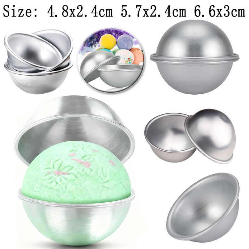 Soap Making Book For Beginners - 6 Moldes Esféricos para Jabón, Kit