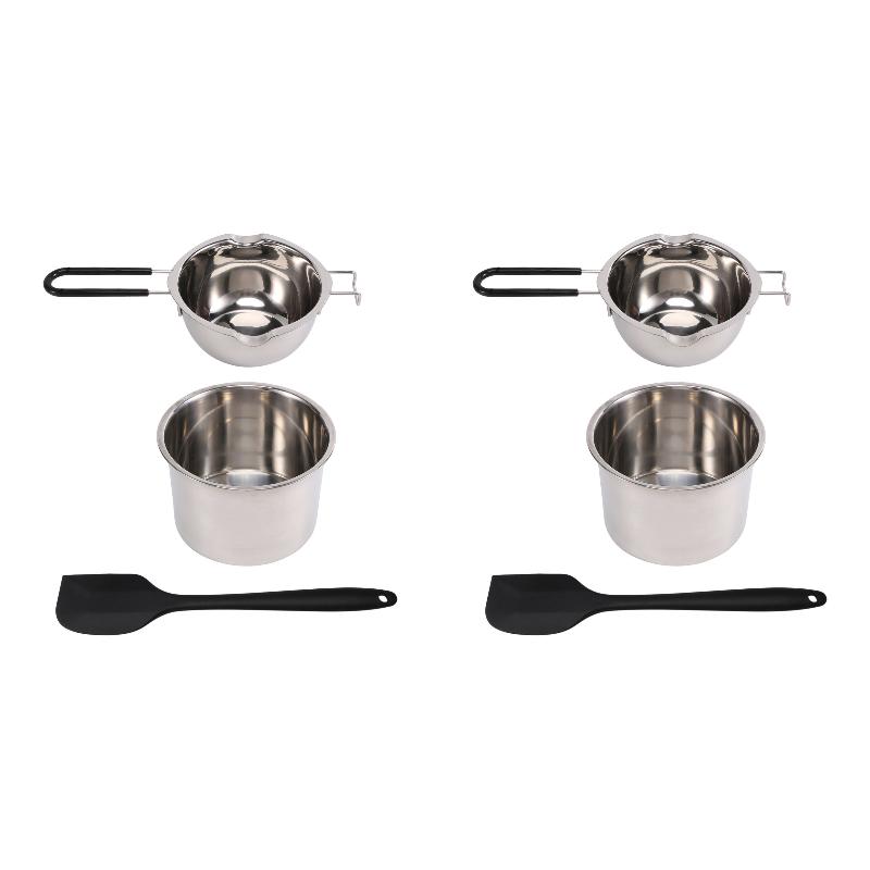 Soap Making Double Boiler - Paquete de 2 (Juego de ollas