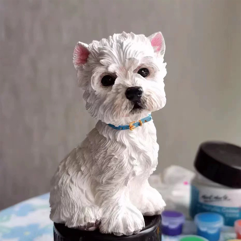 Soap Making Yorkshire - Lindo cachorro perro West Highland Terrier