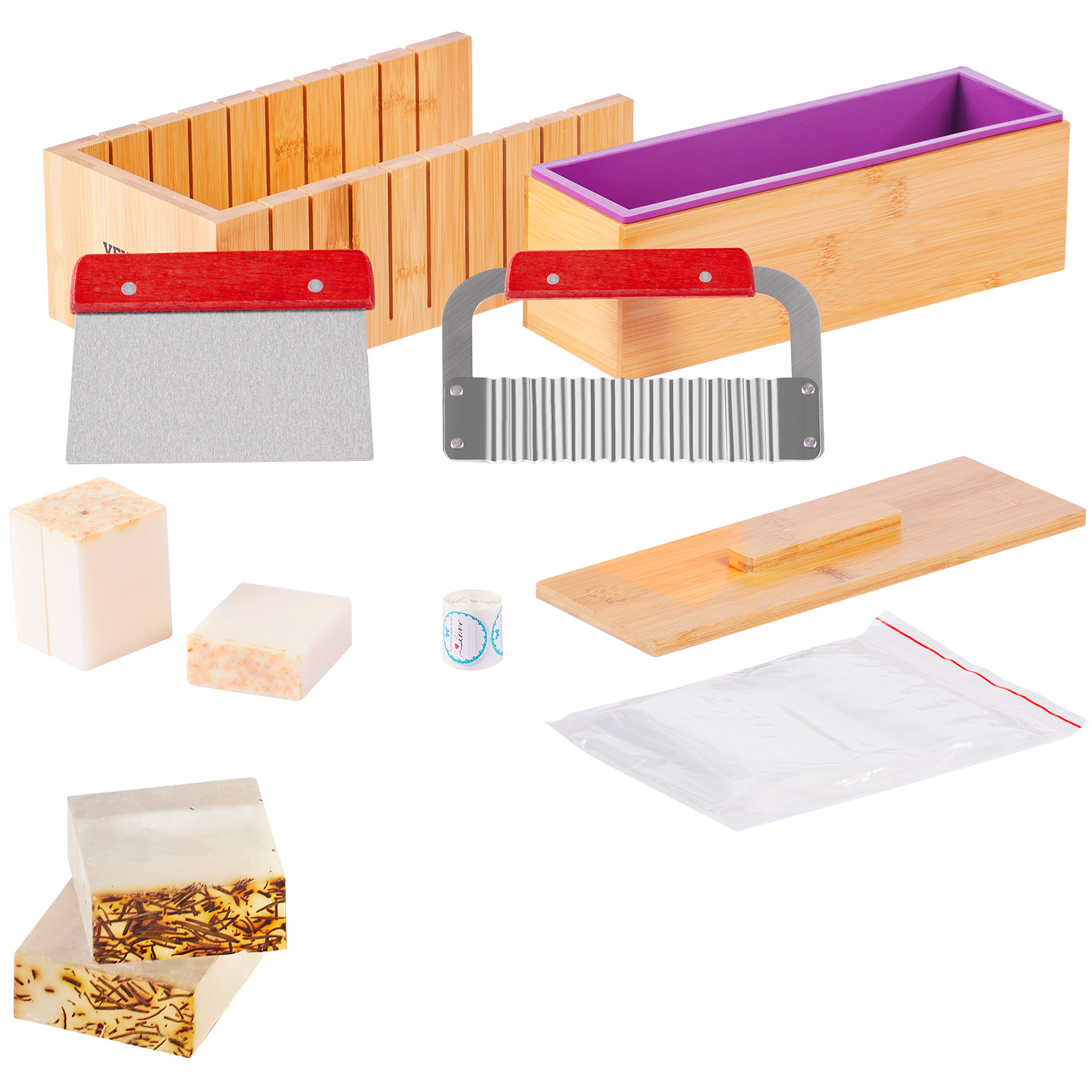 Soap Making Book For Beginners - VEVOR Kit para Hacer Jabón, Caja