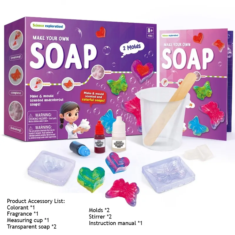 Kit de experimentos científico - Soap Making Book For Beginners reseña y precio