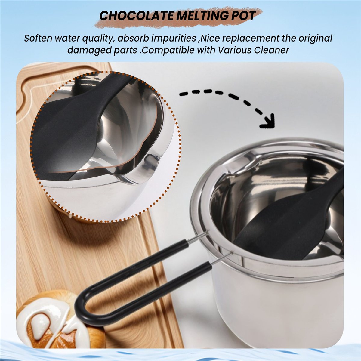 Paquete de 2 (Juego de ollas d - Soap Making Double Boiler reseña y precio