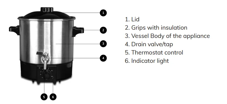 Olla de doble fondo de 9L para - Soap Making Double Boiler reseña y precio