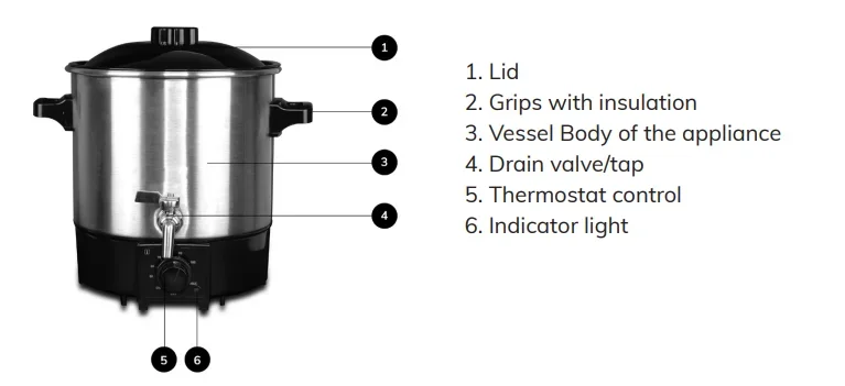 Olla de Doble Fondo de 9L para - Soap Making Double Boiler reseña y precio