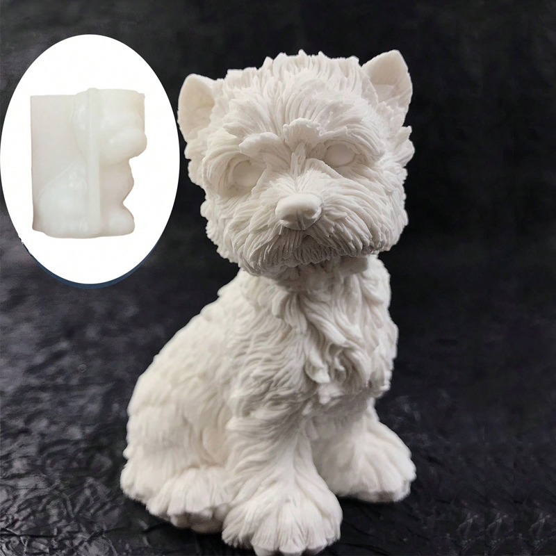 Lindo cachorro perro West High - Soap Making Yorkshire reseña y precio