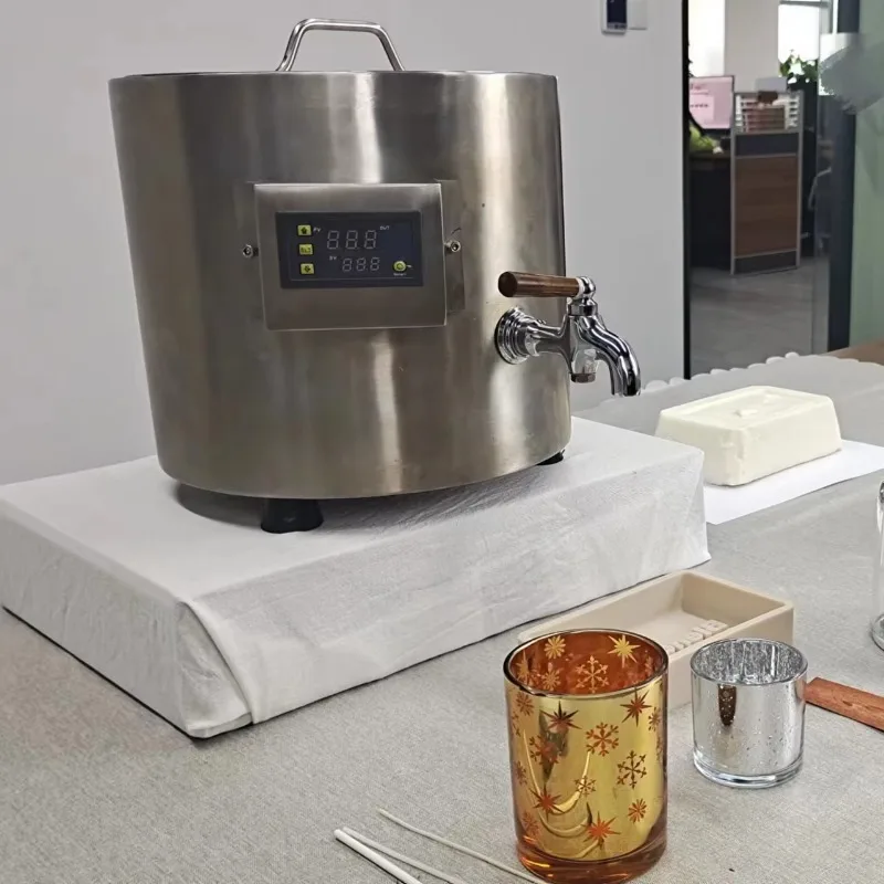 Melter de cera de vela de dobl - Soap Making Double Boiler reseña y precio